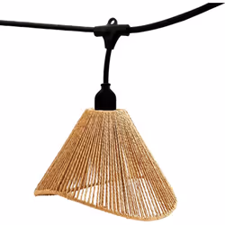 Stringa di luci E27 collegabile: Raffy Light è una stringa di luci con lampadine a filamento E27 e occhielli incorporati per  ...