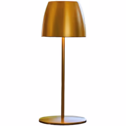 ELEGANTE LAMPADA DA TAVOLO A LED: una lampada da tavolo a LED senza fili con base a LED bianco caldo e intensità variabile. L ...