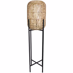 LAMPADA SENZA FILI: STANLEY rappresenta la perfetta armonia tra materiali naturali e metallo, con la sua lampada magnetica LY ...