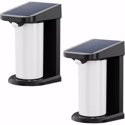 SET DI 2 LUCI SOLARI: il set di 2 luci solari 2x LUSTY è alimentato dall'energia solare. Il pannello solare raccoglie l'energ ...