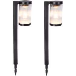 FARI DI ILLUMINAZIONE SOLARE A LED: con questa confezione di 2x fari di illuminazione solare BEAMLIT, potrete godere di un'il ...