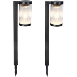 Set di 2 lampeggianti a energia solare H58cm beamlit