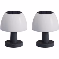 LAMPADA DA TAVOLO A LED SOLARE: LUMINA è una lampada da tavolo a LED senza fili di colore bianco freddo. Questa lampada a ene ...