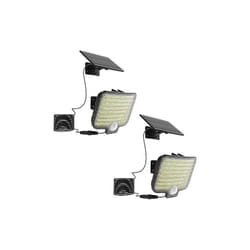 Set di 2 faretti solari H12cm brightly
