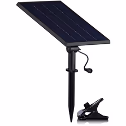 ECOLOGICO: Equipaggia la tua ghirlanda luminosa da esterno BOLLY LIGHT con questo potente e sostenibile pannello solare SOLAR ...