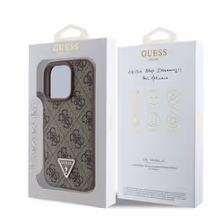 GUESS 3666339327422 custodia per cellulare 16 cm (6.3") Cover Marrone - Vista aggiuntiva 5