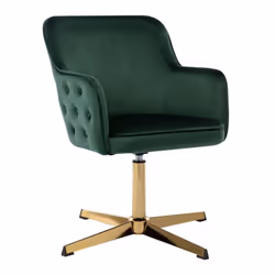 La sedia per ufficio CAPULI è un'opzione perfetta se cerchi una comoda seduta in stile vintage. Con il suo rivestimento in ve ...