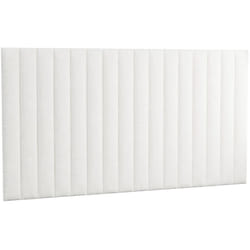 Pannello da parete testata 220 cm Tessuto bouclette Bianco - gonda di Pascal Morabito