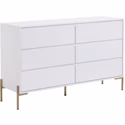 Un'armonia perfetta di stile e funzionalità: il comò KORASA sarà una delizia per gli appassionati dello stile art déco. I 6 c ...