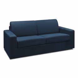 Vente-unique COGLIO Divano letto 3 seduta(e) Blu - Vista aggiuntiva 3