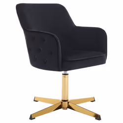 La sedia per ufficio CAPULI è un'opzione perfetta se cerchi una comoda seduta in stile vintage. Con il suo rivestimento in ve ...