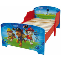 Les Tendances - fun house per Paw Patrol 712532 - Letto da Bambino con doghe Legno, in mdf, Colore: Blu, 140 x 70 x 59 cm