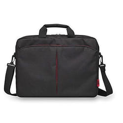 WE Classic 39,6 cm (15.6") Borsa da corriere Nero, Rosso