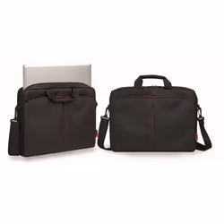 WE Classic 39,6 cm (15.6") Borsa da corriere Nero, Rosso