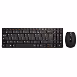 ADVANCE CLS-SLIM-BK tastiera Mouse incluso Universale RF Wireless AZERTY Francese Nero - Vista aggiuntiva 4