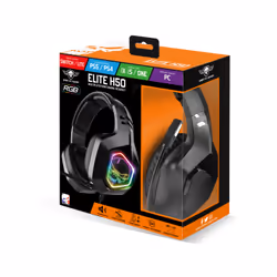 Spirit of Gamer ELITE-H50 DARK EDITION Auricolare Cablato A Padiglione Gaming Nero - Vista aggiuntiva 4