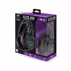 Spirit of Gamer ELITE-H10 Auricolare Cablato A Padiglione Gaming USB tipo A Nero - Vista aggiuntiva 7