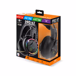 Spirit of Gamer PRO-H7 Auricolare Cablato A Padiglione Gaming USB tipo A Nero - Vista aggiuntiva 6