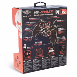 Spirit of Gamer SOG-RFXGP periferica di gioco Nero, Rosso USB Gamepad Analogico/Digitale PC, Playstation 3 - Vista aggiuntiva 6