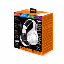 Spirit of Gamer MIC-PH3SW2 Auricolare Cablato A Padiglione Musica e Chiamate Nero, Bianco - Vista aggiuntiva 3