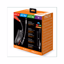 Spirit of Gamer PRO-H3 Auricolare Cablato A Padiglione Gaming Nero, Rosso - Vista aggiuntiva 4