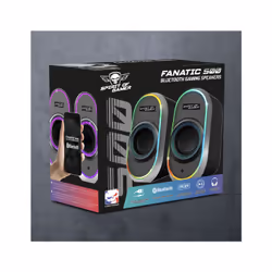 Spirit of Gamer FANATIC 500 DARK Nero Con cavo e senza cavo 3 W - Vista aggiuntiva 5