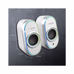 Spirit of Gamer FANATIC 500 ARTIC Bianco Con cavo e senza cavo 3 W - Vista aggiuntiva 4
