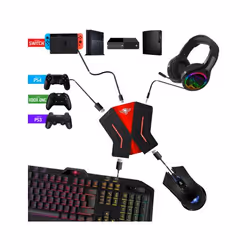 Spirit of Gamer Crossgame 2 USB 2.0 Type-C Nero, Rosso