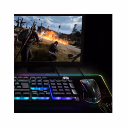 Spirit of Gamer Darkskull Tappetino per mouse per gioco da computer Nero, Multicolore - Vista aggiuntiva 6