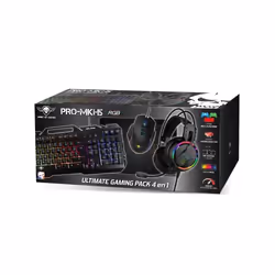 Spirit of Gamer PRO MKH5 tastiera Mouse incluso Gaming USB AZERTY Francese Nero - Vista aggiuntiva 5