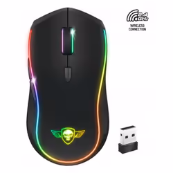 Spirit of Gamer PRO-M9 mouse Gaming Ambidestro RF Wireless Ottico 4200 DPI