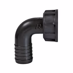 RACCORDO PLASTICA CURVO RIBIMEX Raccordo scanalato a gomito a dadi liberiDiametro tubo: Ø1"/ 25mm PRODOTTO DI QUALITA’ LA FAT ...