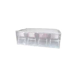 Ribimex Copertura In Polietilene 90 G/mq Per Tavolo Rettangolare 220 X 120 X 70 Cm