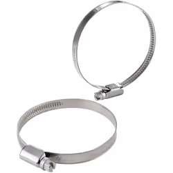 Collare di serraggio in acciaio inox per il serraggio, il fissaggio o la tenuta dei tubi da 50 a 70 mm, fornito in confezione ...