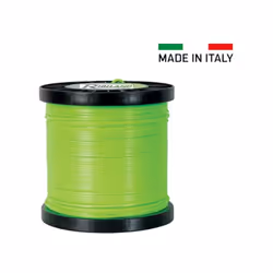 Filo quadrato in nylon per decespugliatore RIBIMEX CARATTERISTICHE: Sezione: Ø 3,3 mm Lunghezza bobina: 80 mt Fabbricato in n ...
