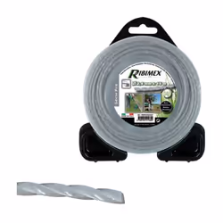Filo attorcigliato quadrato per decespugliatori Ribimex 3,0 mm x 15 m. Il filo attorcigliato quadrato della serie PRO è lungo ...