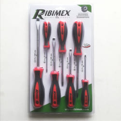 Set di 7 cacciaviti croce e taglio - Ribimex