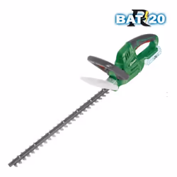 Tagliasiepi Ribimex PRBAT20. Si prega di notare che la consegna è priva di batteria e caricabatterie. Venduto separatamente.  ...