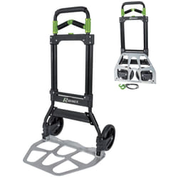 Carrello portapacchi sacchi pala pieghevole manici rotanti portata 150Kg Ribimex