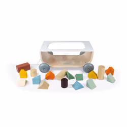 JANOD Sweet Cocoon Cart With Blocks - Vista aggiuntiva 6