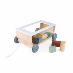 JANOD Sweet Cocoon Cart With Blocks - Vista aggiuntiva 7