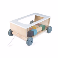 JANOD Sweet Cocoon Cart With Blocks - Vista aggiuntiva 8