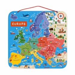 JANOD Magnetic European Map in Italian - Vista aggiuntiva 4