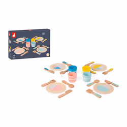JANOD Wooden dining set - Vista aggiuntiva 6