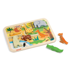 JANOD 07022 Puzzle con formine 7 pz Flora