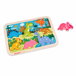 JANOD 07054, 7 pz, Dinosauri, 1,5 anno/i