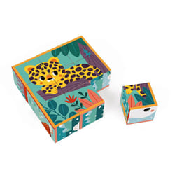 JANOD Animals Cardboard Cubes Set - In partnership with WWF®