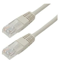 MCL Cat5E, U/UTP, 2m cavo di rete Grigio U/UTP (UTP)
