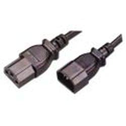 MCL Cable Electric male/female 2m Nero