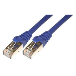 MCL Cable RJ45 Cat6 0.5m Blue cavo di rete Blu 0,5 m